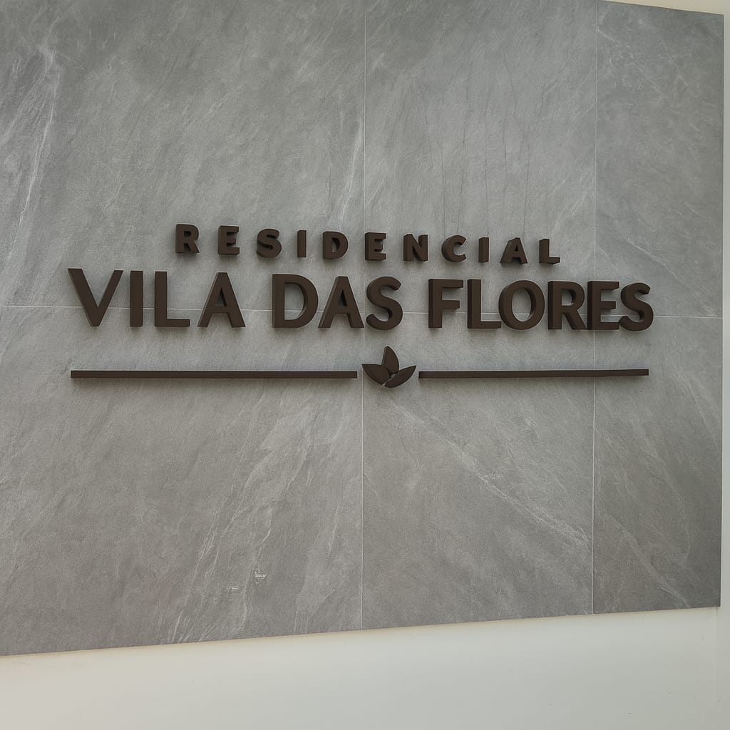 letras caixa alto relevo
